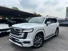 2024 Toyota Land Cruiser 3.5 ZX LC300 GRADE 6A CAR MDLS BODY KIT BLACK INTERIOR 3.8K MILEAGE ONLY HIGH SPEC