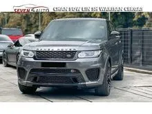 2014 Land Rover Range Rover Sport 5.0 SVR SUV WELL MAINTAINED BRITISH PERFORMANCE SUV MERIDIAN SOUND SYSTEM DEPLOYABLE SIDE STEPS
