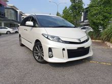 TOYOTA ESTIMA 2.4 AERAS PREMIUM 2014 RAYA PROMO ALPINE LOCAL AP