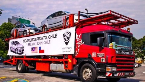 Proton begins exporting cars to Chile. Bangladesh CKD operation to begin in June
