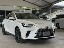 2024 Lexus RX 350 2.4 VERSION L SUV BEIGE INTERIOR AUTO PARKING 2ND ROW ELECTRIC SEAT UNREG