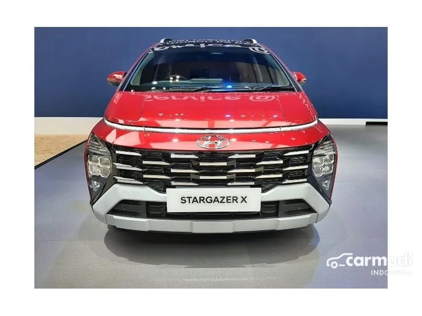 Jual Mobil Hyundai Stargazer X 2024 Prime 1.5 di DKI Jakarta Automatic Wagon Merah Rp 326.000.000