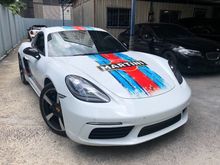 PORSCHE CAYMAN 718 2.0(A)UNREG 2017*SPORT CHRONO