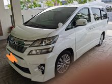 2012 Toyota Vellfire 2.4 Z GS MPV (Reg. Dec 2017) Nice number XX 9696 included