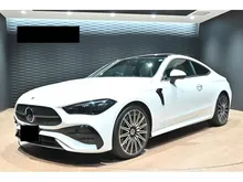 2024 Mercedes-Benz CLE200 2.0 Coupe Sport, White leather, AMG 20-inch alloy wheels, Burmester sound system, Panoramic sliding roof, INCOMING STOCK