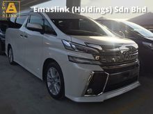 2015 Toyota Vellfire 2.5 Z A Edition MPV ZERO GST Unregister