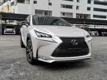 2015 Lexus NX200t 2.0 F-Sport Two Tone Interior (Red) UNREG