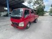 Used 7 Kaki Steel Cargo Mitsubishi FB70 Double Cab For Sell