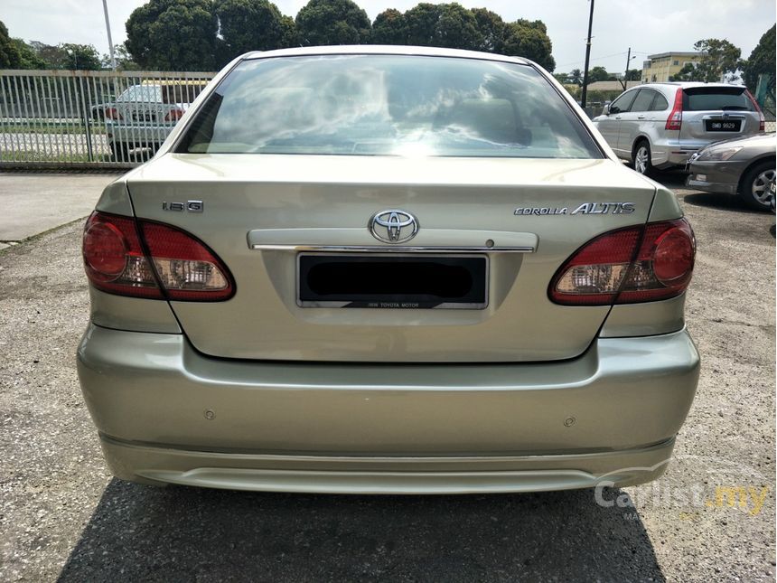 Toyota Corolla Altis 2007 G 1.8 in Selangor Automatic Sedan Gold for RM ...