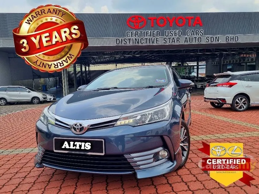 Used 2017 Toyota Corolla Altis 1.8 G + FREE 3 Years WARRANTY +FREE 3 ...