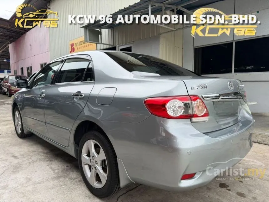 2012 Toyota Corolla Altis G Sedan