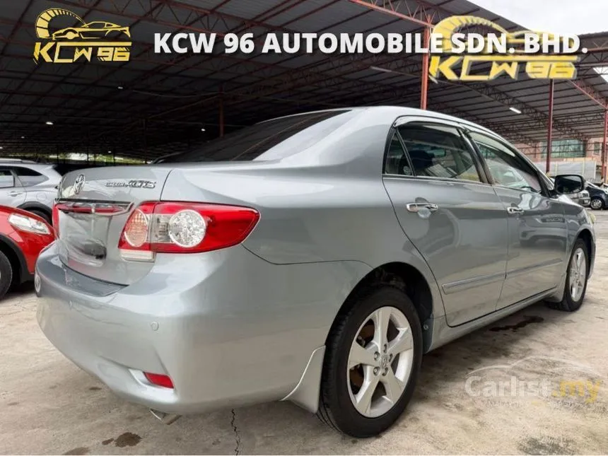 2012 Toyota Corolla Altis G Sedan
