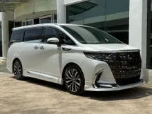 2024 Toyota Alphard 2.5 Z FULL SPEC ( MODELISTA, SUNROOF, 4CAMERA, HUD, SIDE STEP, BSM, DIM, ADVANCE DRIVE ) - PM BEST OFFER