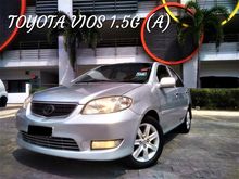 Toyota Vios 1.5 G (A) 'PILIHAN IDAMAN KAKI MODIF'