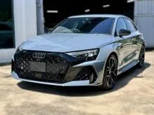 2025 Audi RS3 2.5 Quattro TFSI NEW MODEL SPORTBACK WAGON (GRADE5AA 8,000KM SPORT EXHUAST SONOS SOUND SYSTEM) NEGOTIABLE