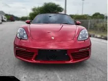 2019 Porsche 718 2.0 Cayman Boxster Convertible,DIRECT OWNER,RED AND BLACK LEATHER INTERIOR,SPORT CHRONO