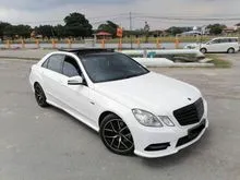 2012 Mercedes-Benz E200 CGI 1.8 7 SPEED AMG SPEC PANOROMIC SUNROOF 87K KM