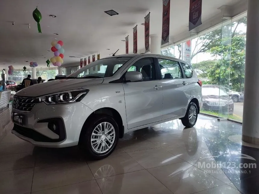 Jual Mobil Suzuki Ertiga 2024 GL 1.5 di Banten Automatic MPV Silver Rp 182.500.000