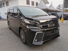 2015 Toyota Vellfire 2.5ZG J B L PREMIUM SOUND SYSTEM SURROUNDING 4 CAMERA PRE CRASH SAFETY SYSTEM HIGH SPEC UNREGISTERED