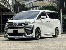 [2021Register , Jackpot Price , Bonus Part , Modification Price cost around 50k] 2016 Toyota Vellfire 2.5 Z Golden Eyes MPV
