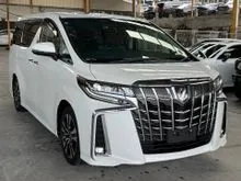 2021 Toyota Alphard 2.5 SC Sunroof MPV(Unregistered)Roof Monitor/DIM/BSM/Sunroof