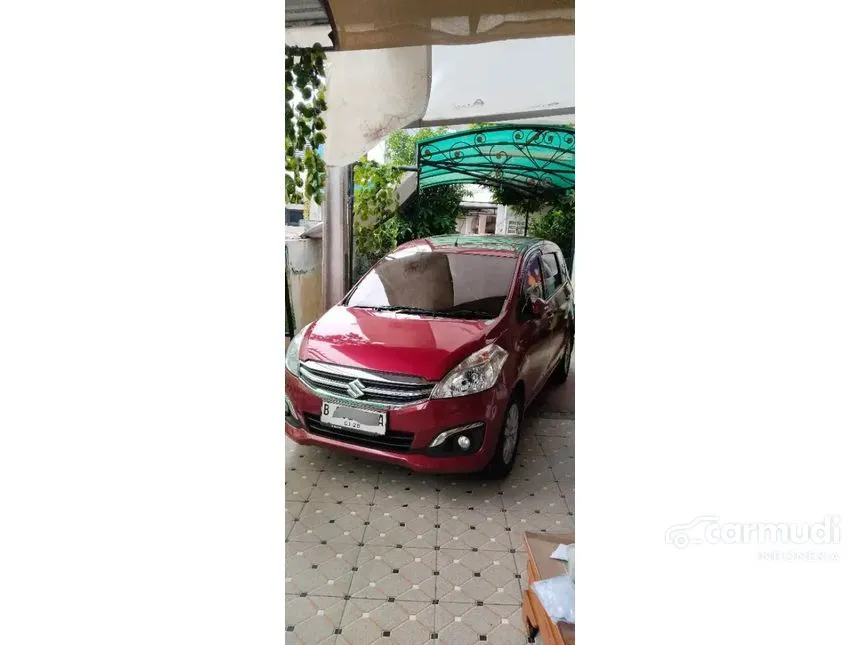 Jual Mobil Suzuki Ertiga 2017 GX 1.4 di DKI Jakarta Manual MPV Merah Rp 134.000.000