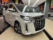 Recon 2022 Toyota Alphard 2.5 SC S/ROOF,DIM,BSM,PCS,LKA,11K MILEAGE JPN UNREG 5YRS WRTY - Cars for sale