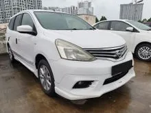 2014 Nissan Grand Livina 1.6 Comfort MPV - 1Yr Free Warranty - Well Maintained