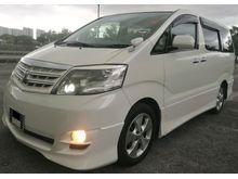 TOYOTA ALPHARD 3.0(A) NEW FACELIFT 7 SEATERS MAINTAINED KEPT WELL LIKE NEW