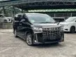 Recon 2021 Toyota Alphard 2.5 G SA Type gold Sunroof moonroof 5A