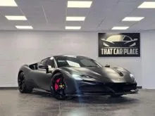 Unreg 2021 Ferrari SF90 4.0 Stradale Full Documentation Provided.