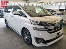 2015 Toyota Vellfire 2.5 V SUNROOF SPEC MEMORY 7 SEATS 360 SURROUND CAMERA JBL THEATER SYSTEM DVD PLAYER WITH REAR MONITER FREE WARRANTY