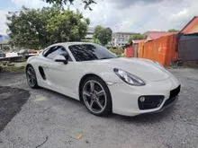 2014 Porsche Cayman 2.7 Coupe[1 VIP CAREFUL OWNER][LOW MILEAGE 63K KM ONLY][LIKE NEW CONDITION][SERVICE ON TIME][FREE ACCIDENT AND FLOOD] 18