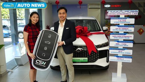 Chery Malaysia hands over Tiggo Cross HEV to grand prize winner
