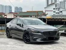 2016 Mazda 6 2.2 SKYACTIV-D Sedan AT FREE WARRANTY+TINTED+SERVICE+FULL TANK/POWERFUL & FUEL SAVING/TURBO DIESEL  PREMIUM EXECUTIVE SEDAN/WELL MAINTAIN