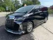 Recon 2018 Toyota Alphard 2.5 G S C Package MPV SPECIAL OFFER