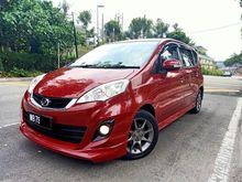 2015 Perodua Alza 1.5L ADVANCE VERSION FULL ORIGINAL LEATHER DVD PLAYER AND CAMERA