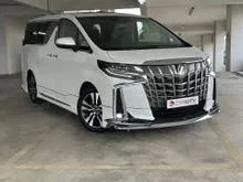 2020 Toyota Alphard 2.5 G SC Modellista MPV JBL SOUND SYSTEM SUNROOF PILOT SEAT POWER BOOT DIGITAL INNER MIROR