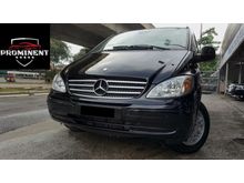 Mercedes-Benz Vito LUXURY SPEC AUTO 2007,FULL LEATHER SEATS,ELECTRONIC SEATS,7 SEATER,DOUBLE AIR-COND BLOWER,CRYSTAL BLACK IN COLOUR,ONE DATO OWNER