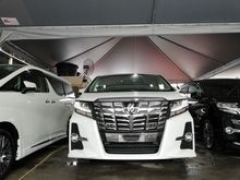 2016 Toyota Alphard 2.5 G S C Package MPV ALPINE UNREGISTER