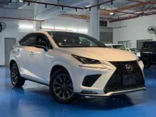 2021 Lexus NX 300 2.0 Cool & Bright Edition RARE Model - Panoramic Roof - 360 Camera - HUD BSM - Grade 4.5/B - Mileage 51k km - Auction Report Provide