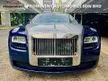 Used ROLLS ROYCE GHOST ROYAL S CAR 2014,CRYSTAL BLUE IN COLOUR,PUSH START,FULL LEATHER SEAT,VACUUM DOOR,ONE OF MALAYSIA ROYAL TUNKU S OWNER