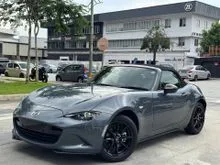 2021 Mazda Roadster Mx-5 1.5 S Leather Package, BOSE Sound System, Grade 4.5B, 27k Km, Solf Top, Apple CarPlay, BSM, S Special Package 2.0 Hard Top RF