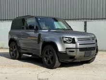 2022 Land Rover Defender 2.0 90 P300 HSE SUV X-DYNAMIC (A) 2 TONE INTERIOR BIG SCREEN MERIDIAN SOUND R/ROOF FULL SPEC JAPAN UNREG
