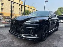 2023 Lexus RX 350 2.4 F Sport Handling,SUNROOF P ROOF ,HD 360 CAMERA , ALLPLE CAR PLAY & ANDROID AUTO ADVANCE PARK , HUD BSM ,OREN CALIPER