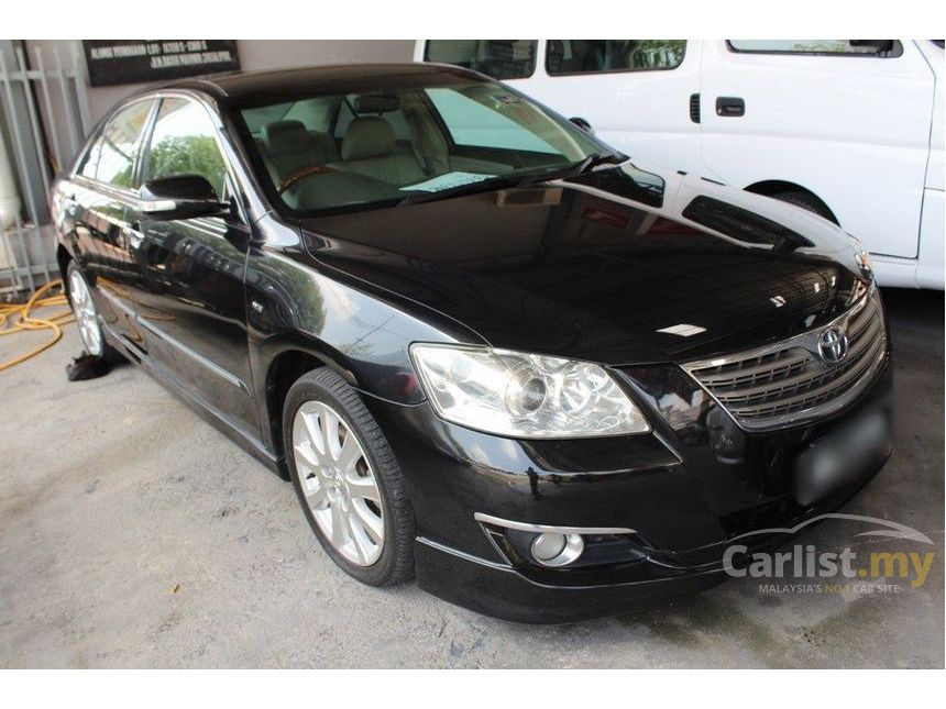Toyota Camry 2008 V 2 4 In Perak Automatic Sedan Black For Rm 58 000 2008 Toyota Camry V Sedan