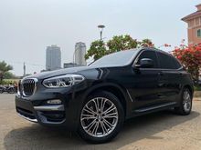 2019 BMW X3 2.0 xDrive20i Luxury SUV Black On Black AWD ( 4X4 ) Harga Miring TDP250JT
