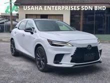 2023 Lexus RX350 2.4 F Sport SUV **GRADE 5A **F SPORT **RED INTERIOR **PANROOF **360 CAMERA
