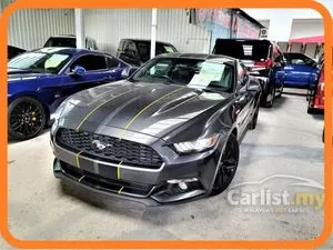 UNREGISTERED 2017 Ford Mustang 2.3 ECOBOOST SHAKER SOUND REVERSE CAMERA PADDLE SHIFT MUSCLE CAR GREY BLACK RED MAROON YELLOW WHITE AVAILABLE