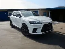 2023 Lexus RX 350 2.4 F Sport,GRADE 4.5,DIM,BSM,HEAD,UP DISPLAY,PANROOF, SURROUND CAMERA 360,2023 UNREGISTER